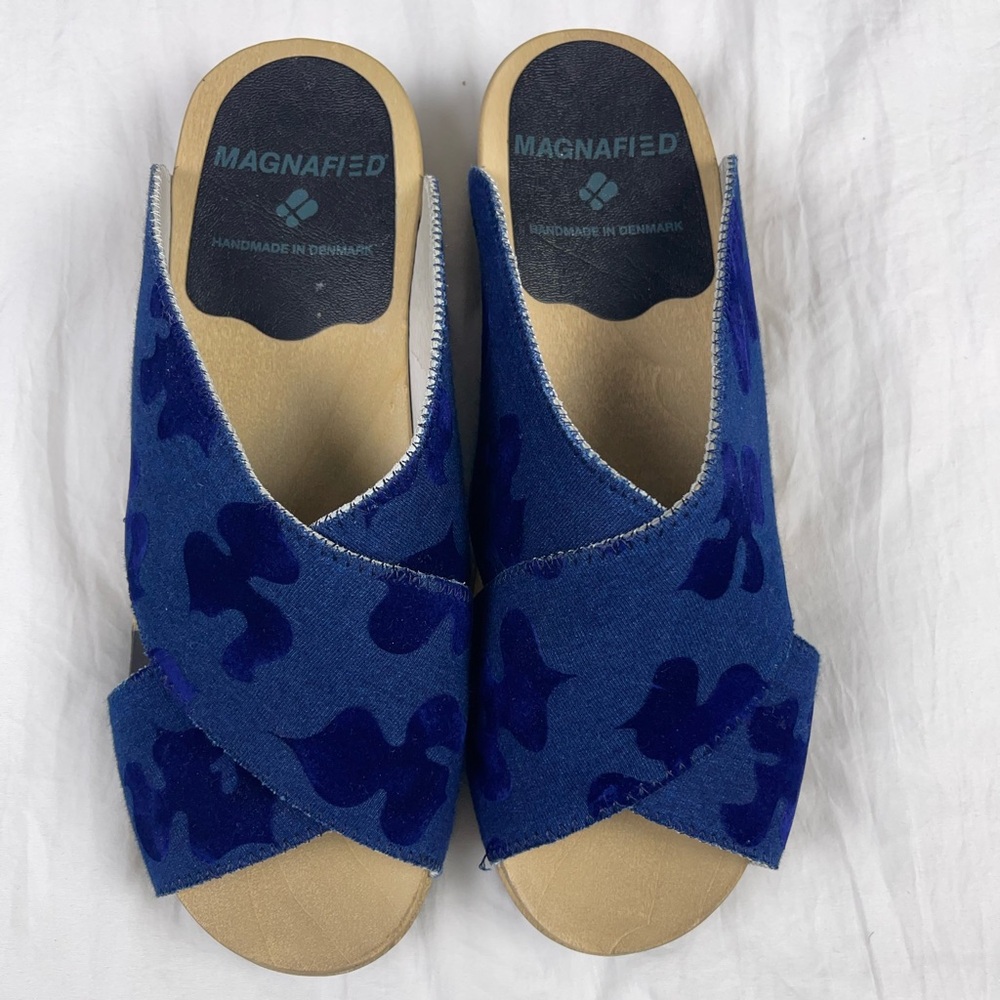Magnafied Denmark Clog blue/ Navy camouflage